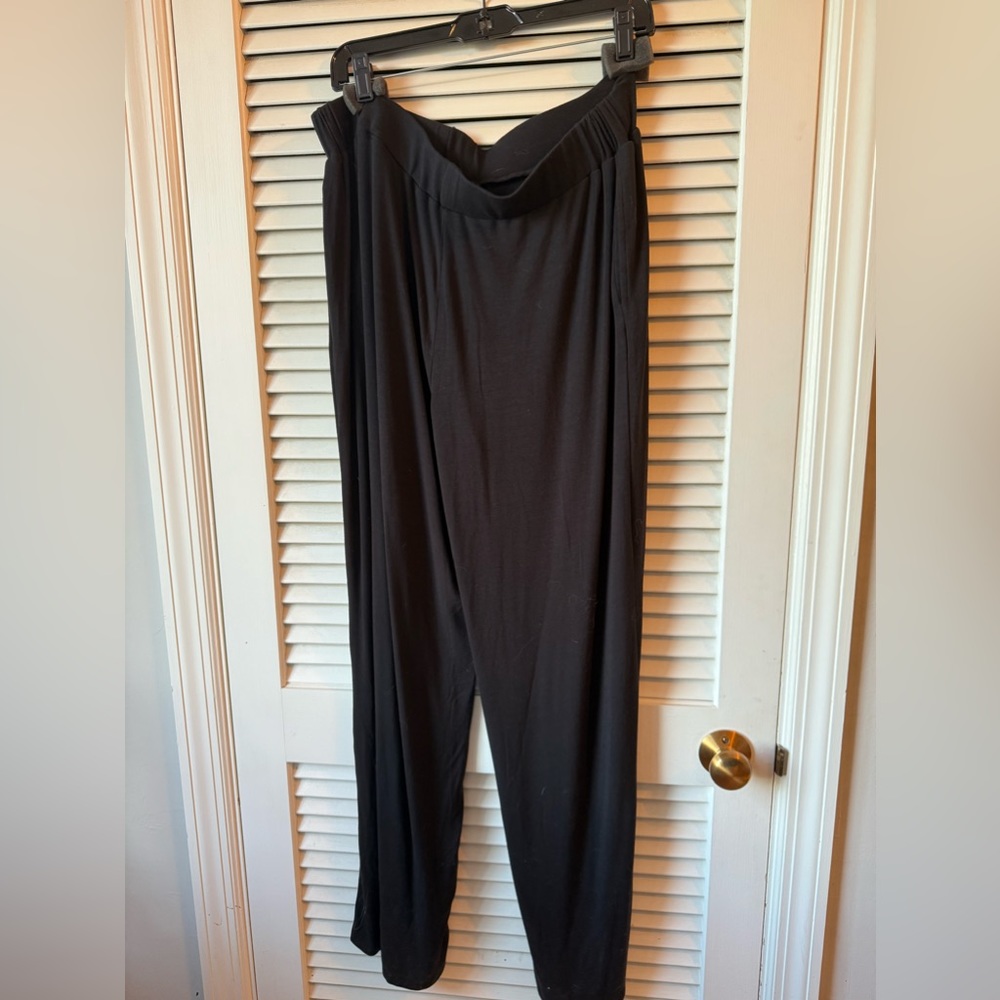 Hello Nite Black Lounge Pants
